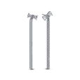 Pave Bow Drop Earrings Pave Bow Drop Earrings