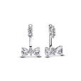 Sparkling Bow Drop Earrings Sparkling Bow Drop Earrings