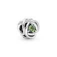 Spring Green Eternity Circle Charm Spring Green Eternity Circle Charm