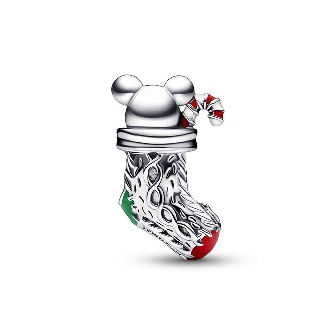 Festive Mouse & Stocking Charm Festive Mouse & Stocking Charm