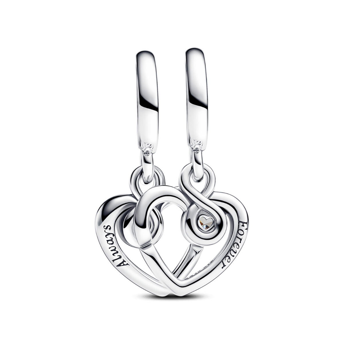 Forever & Always Splittable Dangle Charm