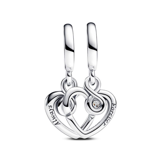 Forever & Always Splittable Dangle Charm