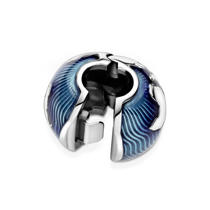 Blue Globe Clip Charm Blue Globe Clip Charm