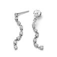Sparkling Eight Stones Drop Earrings Sparkling Eight Stones Drop Earrings