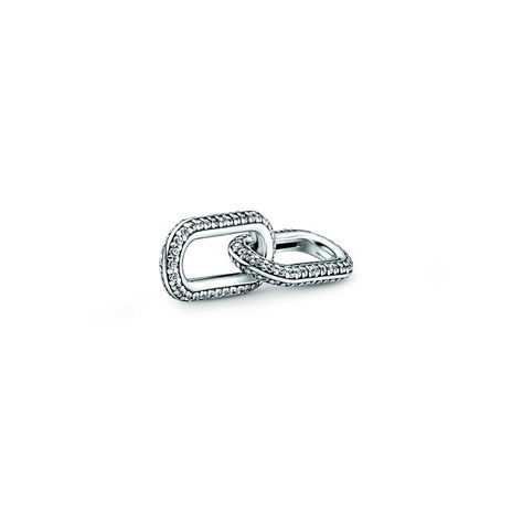 Pandora ME Styling Pave Double Link #799660C02