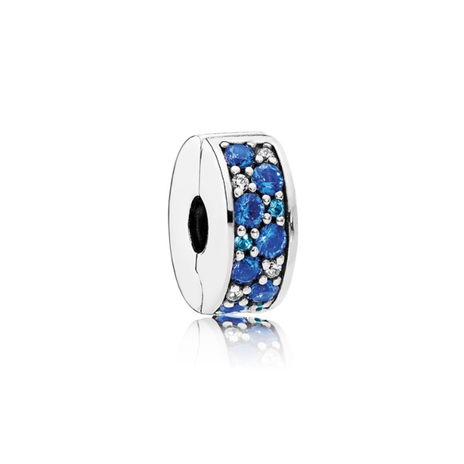 Mosaic Shining Elegance, Multi-Colored Crystals & Clear CZ