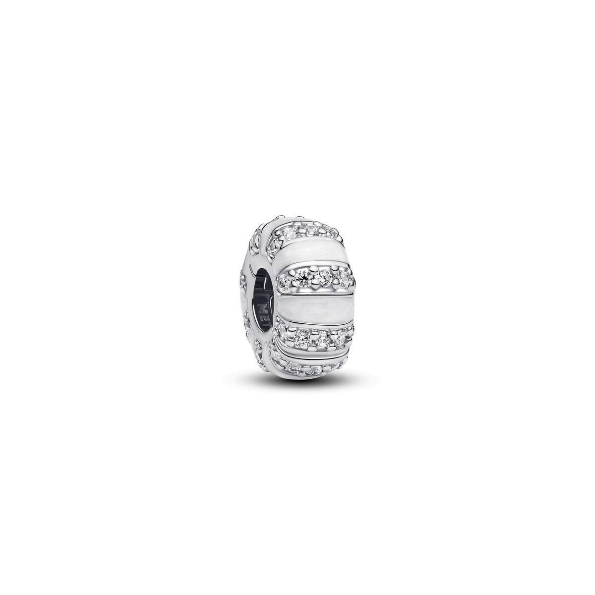 Stones & Enamel Clip Charm #793785C01