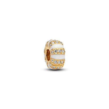 Stones & Enamel Clip Charm