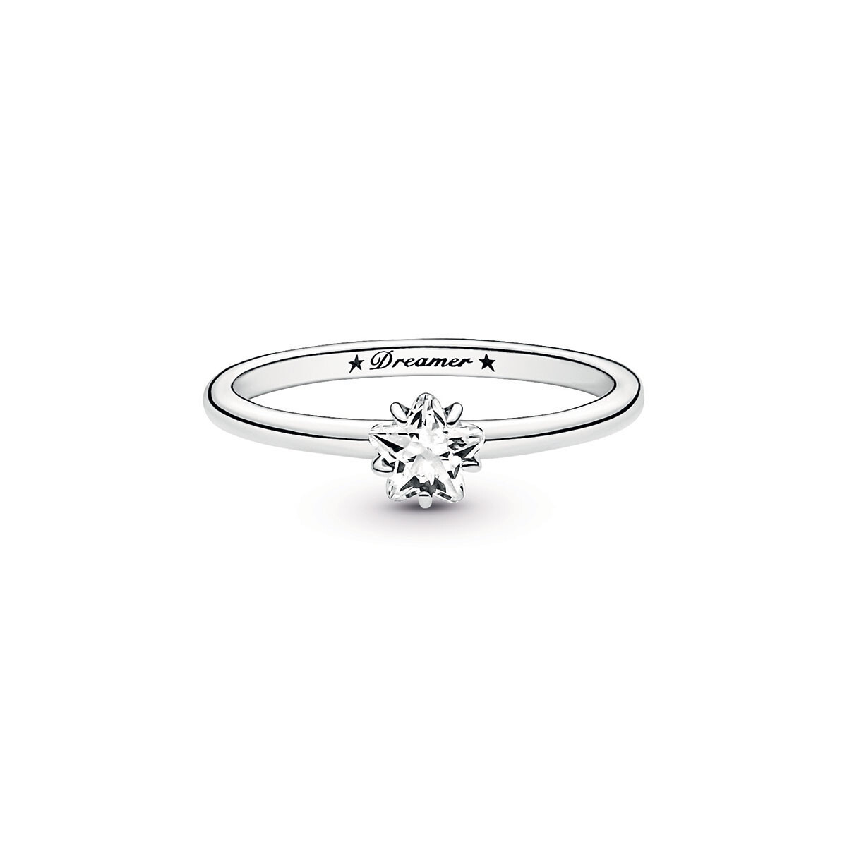 Celestial Sparkling Star Solitaire Ring