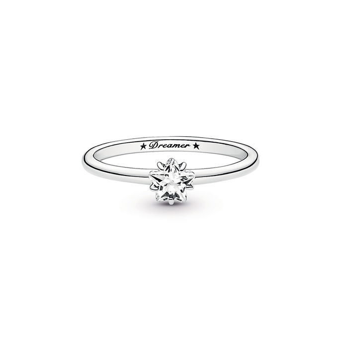 Celestial Sparkling Star Solitaire Ring
