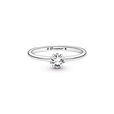 Celestial Sparkling Star Solitaire Ring Celestial Sparkling Star Solitaire Ring