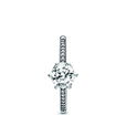 Clear Sparkling Crown Ring Clear Sparkling Crown Ring