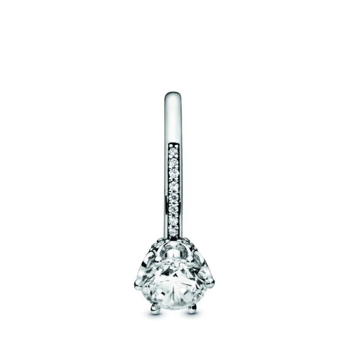 Clear Sparkling Crown Ring Clear Sparkling Crown Ring