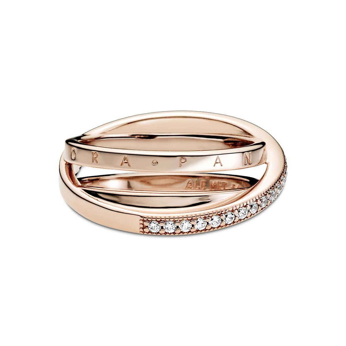 Crossover Pave Triple Band