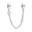 Daisy Flower Safety Chain Charm Daisy Flower Safety Chain Charm