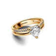 Double Band Heart Ring Double Band Heart Ring