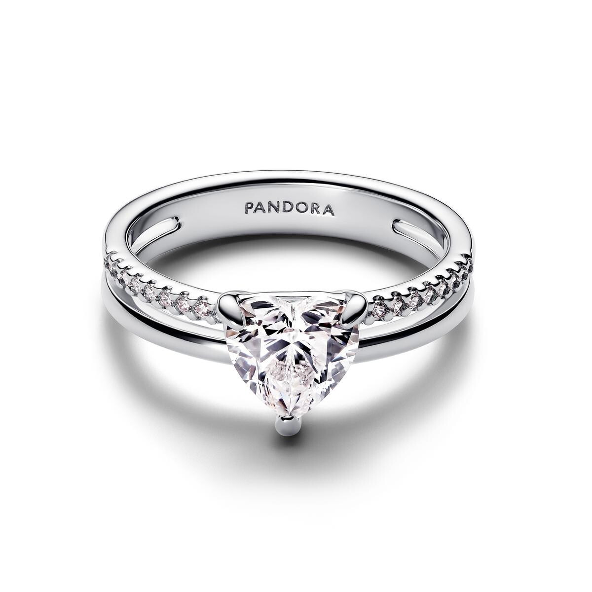 Double Band Heart Ring #193100C01