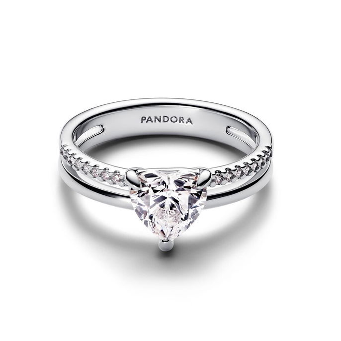 Double Band Heart Ring #193100C01