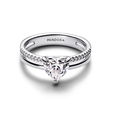 Double Band Heart Ring #193100C01 Double Band Heart Ring #193100C01