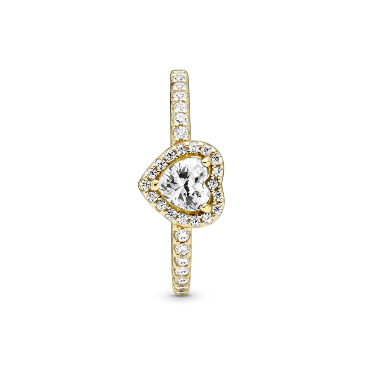 Elevated Heart Ring