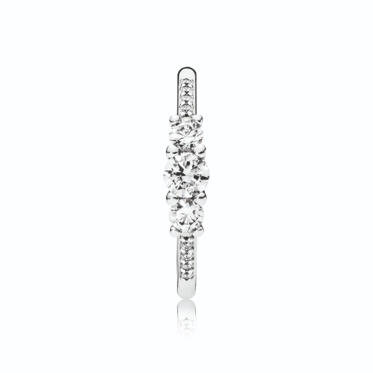 Fairytale Sparkle Ring, Clear CZ