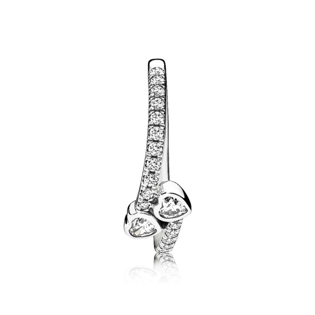 Forever Hearts, Clear CZ