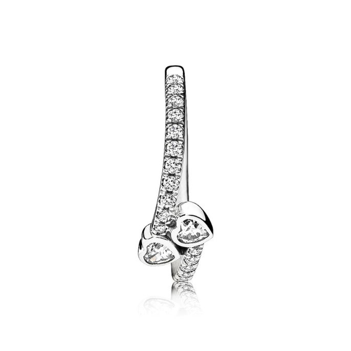Forever Hearts, Clear CZ