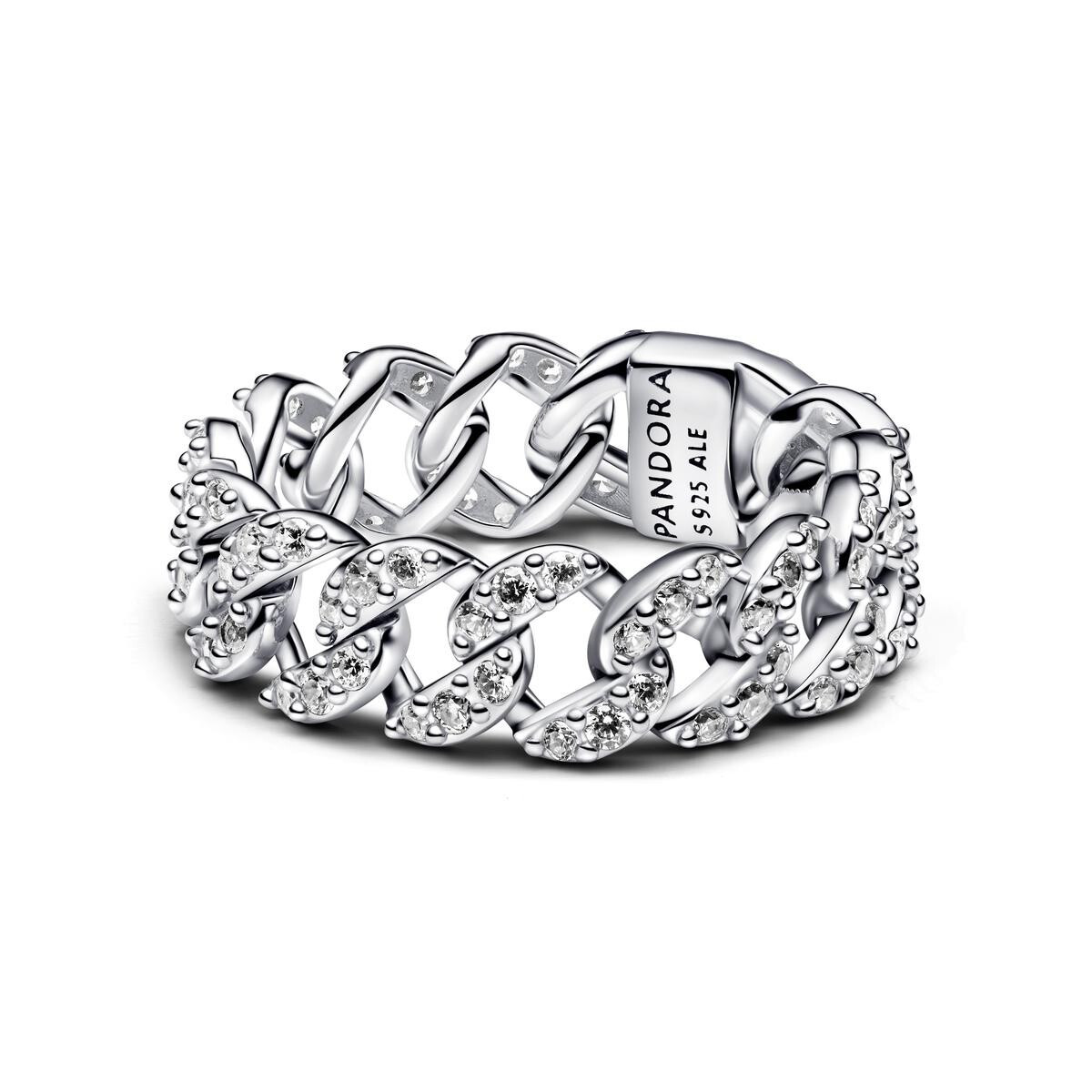 Pave Cuban Chain Ring