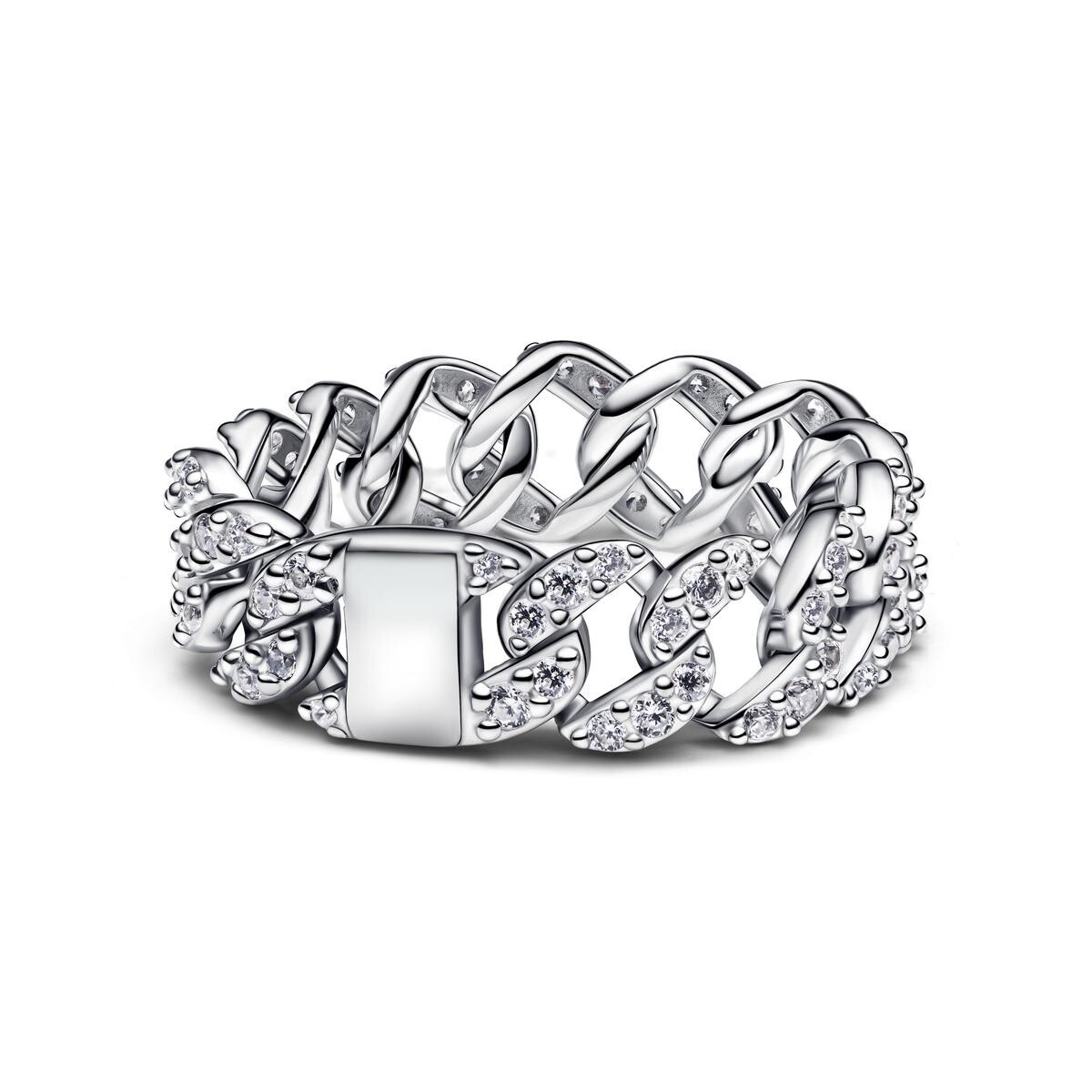 Pave Cuban Chain Ring