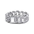 Pave Cuban Chain Ring Pave Cuban Chain Ring