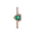 Sparkling Elevated Heart Ring Sparkling Elevated Heart Ring