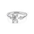 Sparkling Herbarium Cluster Open Ring Sparkling Herbarium Cluster Open Ring