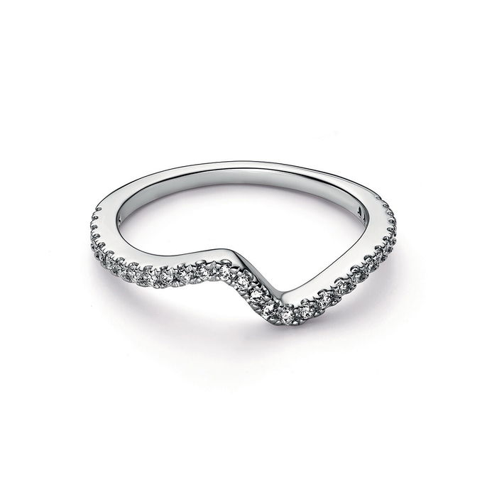 Shop Sparkling Wave Ring #192539C01