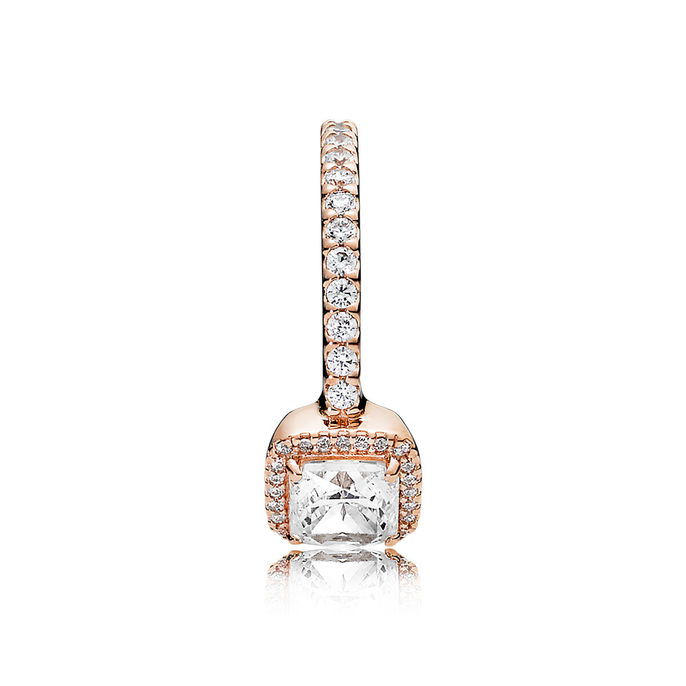 Timeless Elegance Ring, PANDORA Rose&trade; & Clear CZ