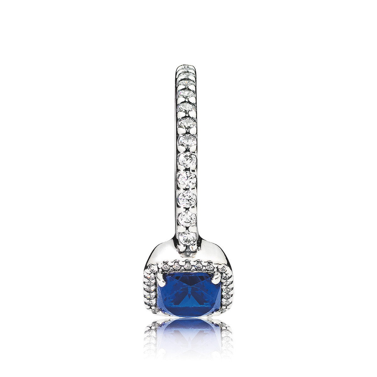 Timeless Elegance, True Blue Crystal & Clear CZ