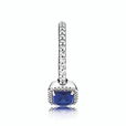 Timeless Elegance, True Blue Crystal & Clear CZ Timeless Elegance, True Blue Crystal & Clear CZ