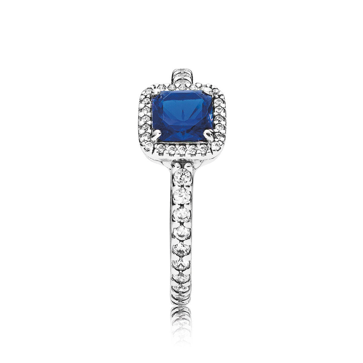 Timeless Elegance, True Blue Crystal & Clear CZ