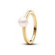 Treated Freshwater Cultured Pearl Ring Treated Freshwater Cultured Pearl Ring