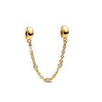 Triple Clear Stone Safety Chain Triple Clear Stone Safety Chain