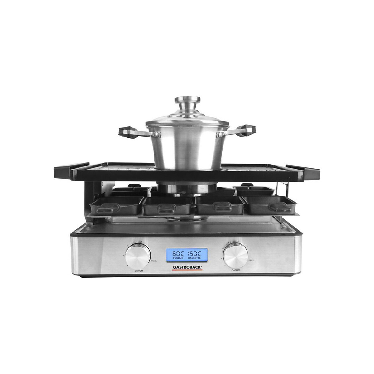 Gastroback - Design Raclette-Fondue Advanced Plus