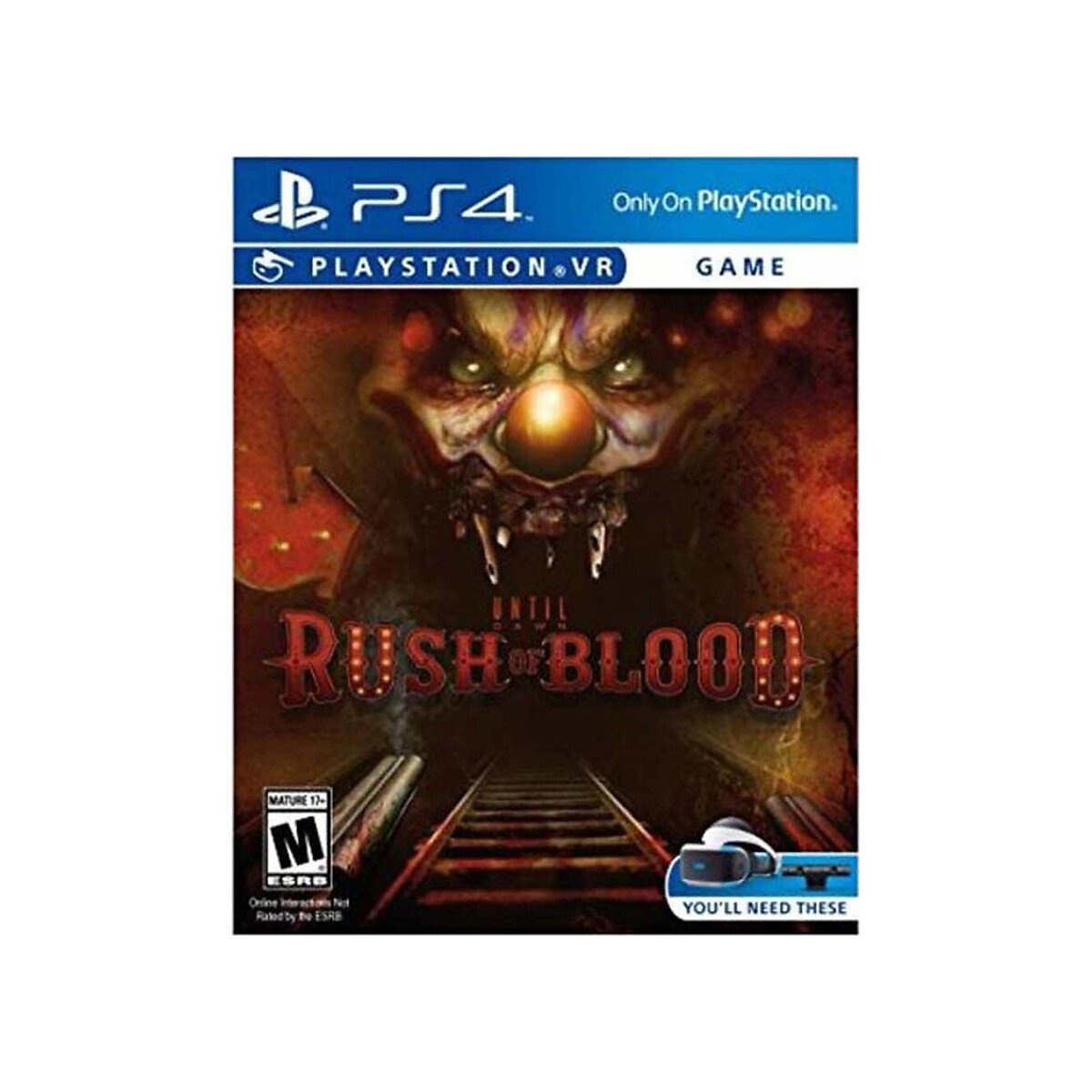 Until Dawn Rush Of Blood, PS4