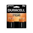 Duracell - 9 Volt Battery, 2 Pack Duracell - 9 Volt Battery, 2 Pack