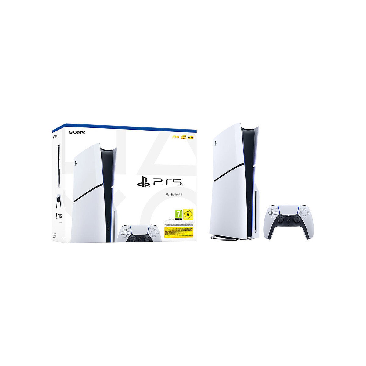 Sony - PlayStation 5 Slim Console - White