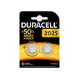Duracell - Lithium Battery CR2025, Pack of 2 Duracell - Lithium Battery CR2025, Pack of 2