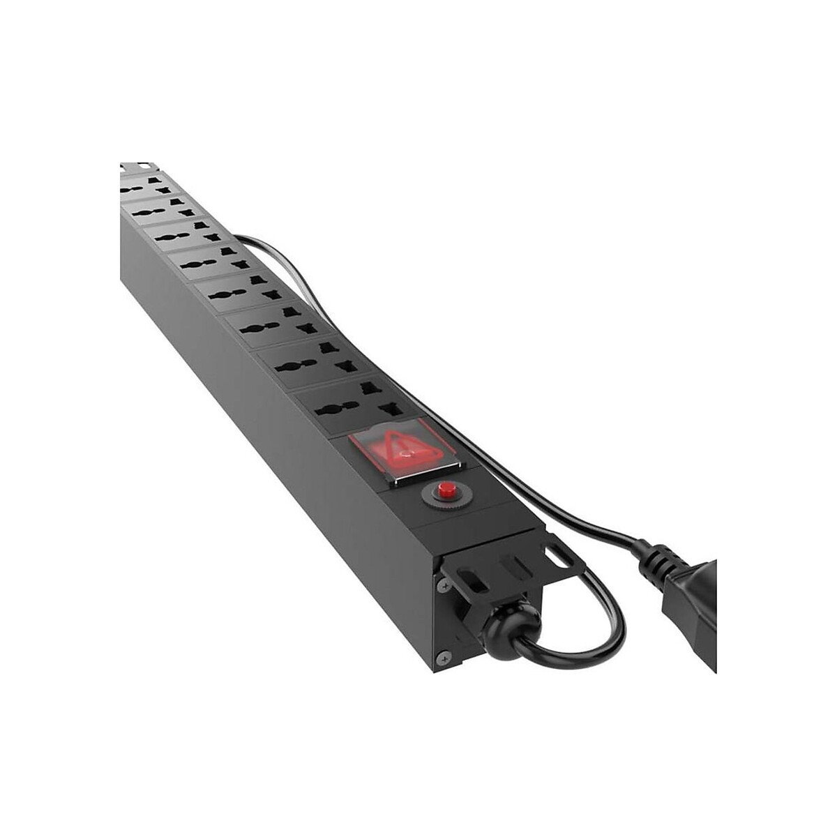 Nexxt - Newlink Power Strip Rack, 8 Outlet