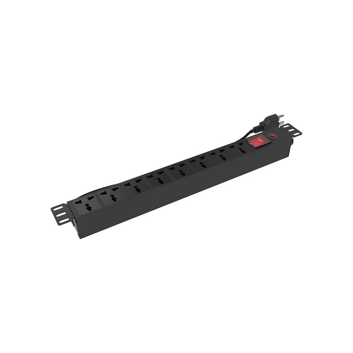 Nexxt - Newlink Power Strip Rack, 8 Outlet