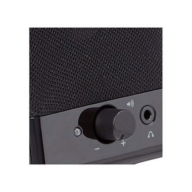 Amazon - Basics Computer Speaker for Desk PC or Laptop, USB Powered - Black