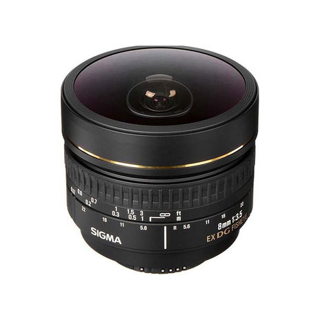 8mm f/3.5 EX DG Circular Fisheye Lens for Nikon F
