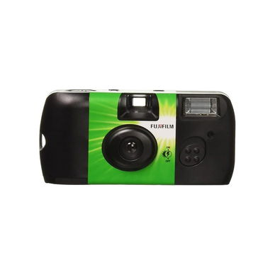 Fujifilm - QuickSnap Flash 400 One-Time-Use Disposable Camera 27 Exposures