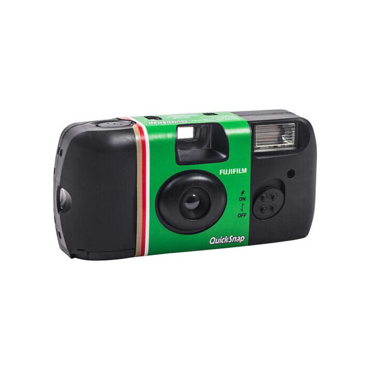 Fujifilm - QuickSnap Flash 400 One-Time-Use Disposable Camera, 27 Exposures
